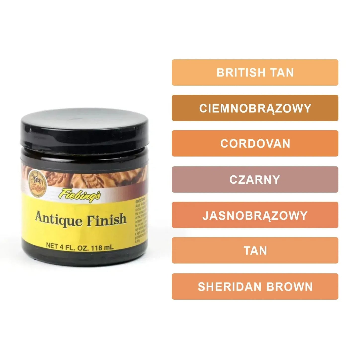 Fiebing's Antique Finish - Kolor Tan – CraftPoint