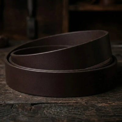 Pruh z pravé kůže - tmavě hnědý - 4-4.5mm, 120-130cm, 15-80mm – CraftPoint