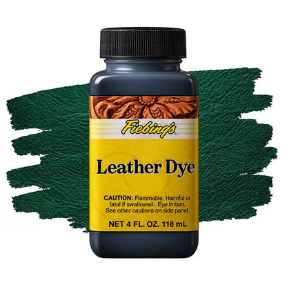 Fiebing's Leather Dye - Zielona farba do skóry - 118 ml – CraftPoint