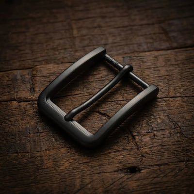 Opasková přezka 35 mm – kartáčovaný gun metal – CraftPoint