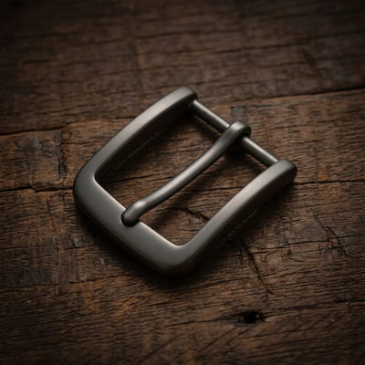 Opasková přezka 40 mm – kartáčovaný gun metal – CraftPoint