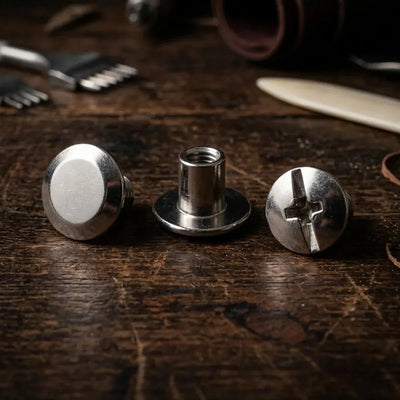 Šroubovací nýty 10/6 mm - stříbrné – CraftPoint