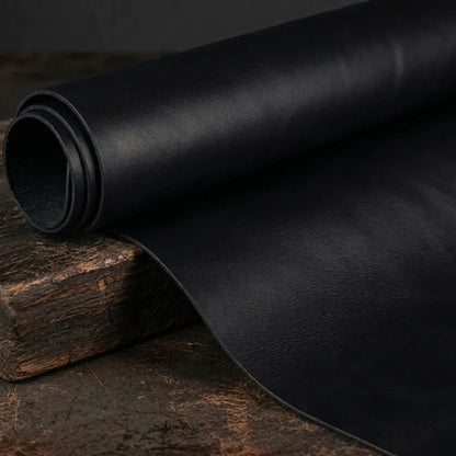 Pas ze skóry naturalnej 3,0-3,5mm, 140cm, 15-80mm - Czarny – CraftPoint