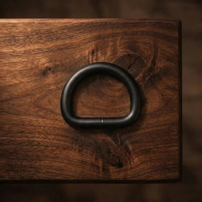 Sedlářský polokroužek – černý 26 mm – CraftPoint