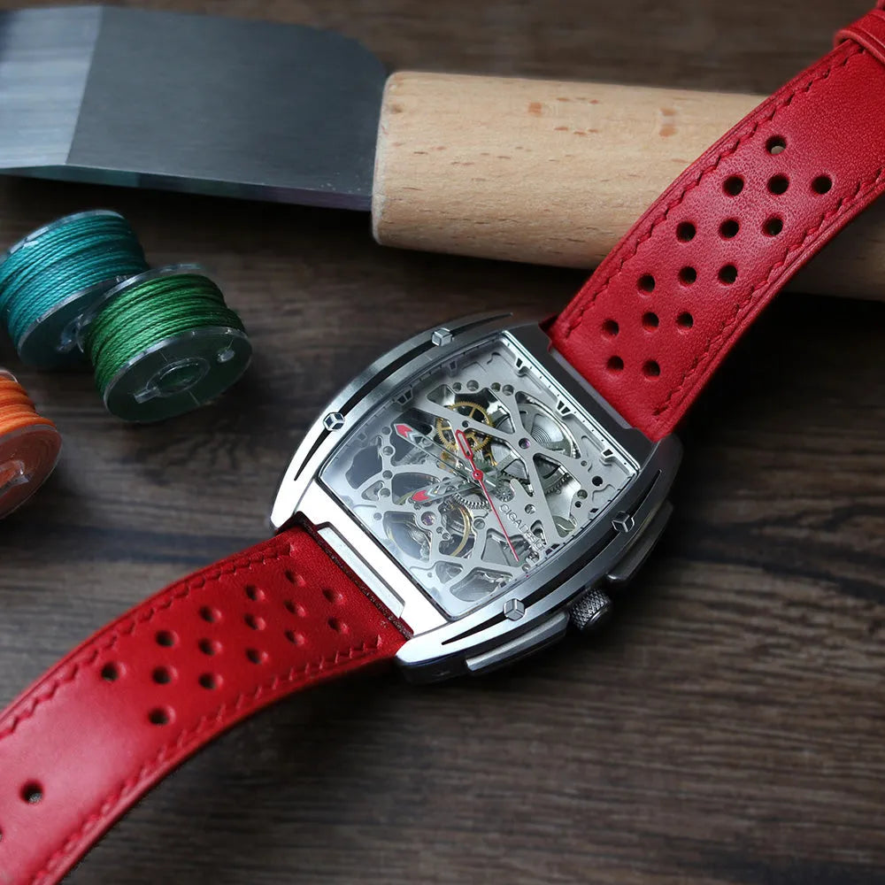 Skóra bydlęca 1.2 mm na paski do zegarka - Blu – CraftPoint