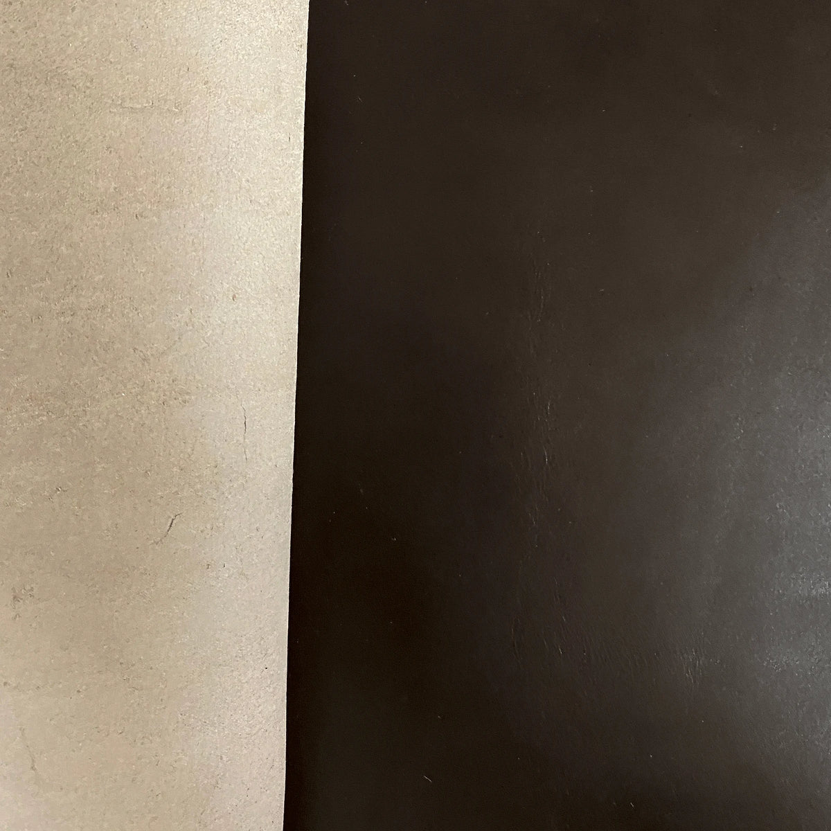 Hovězí kůže lícová tmavě čokoládová 1.2 mm – CraftPoint