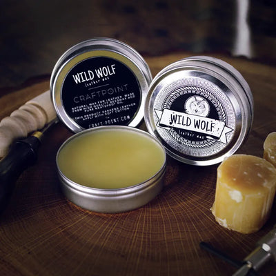 Wild Wolf Leather Wax - Přírodní vosk na kůži - 50 ml – CraftPoint